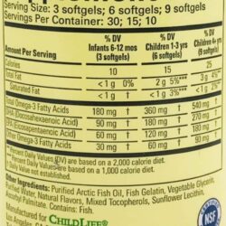 Viên uống bổ sung DHA cho trẻ từ 6 tháng đến 12 tuổi ChildLife Pure DHA 90 viên 13 vien bo sung dha cho tre tu 6 thang den 12 tuoi childlife pure dha 90 vien kf