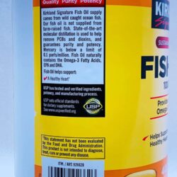 vien dau ca kirkland signature fish oil 1000mg 400 vien kna