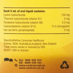 siro cho tre bieng an centrum kid 200ml kne