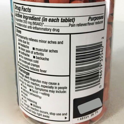thuoc giam dau kirkland signature ibuprofen 200mg 500 vien 120924 kd