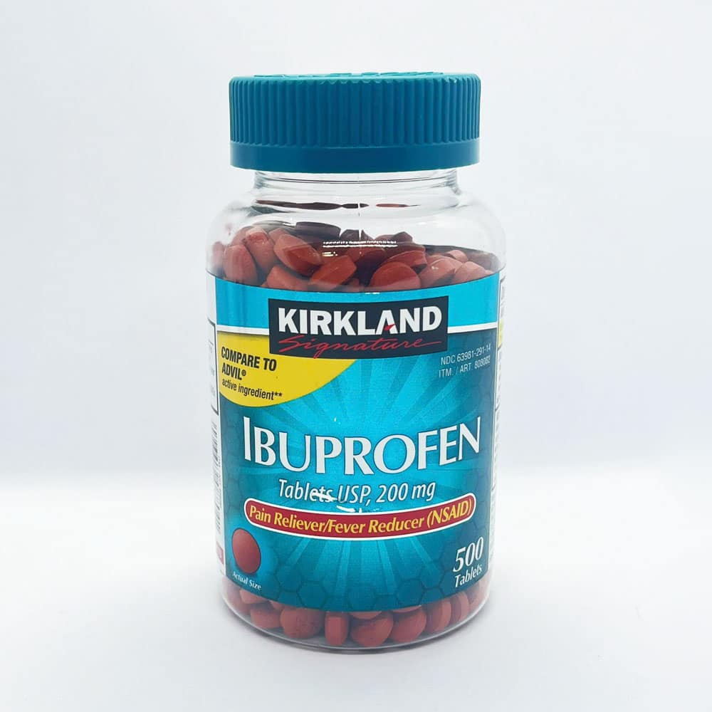 Viên giảm đau hạ sốt Kirkland Signature Ibuprofen 200mg 500 Tablets 2 Viên giảm đau hạ sốt Kirkland Signature Ibuprofen 200mg 500 Tablets - Ảnh 2
