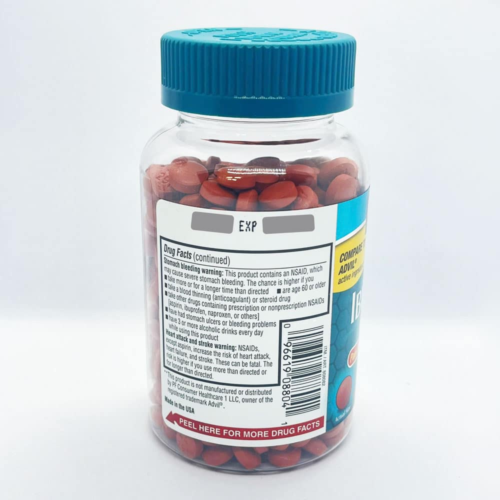 Viên giảm đau hạ sốt Kirkland Signature Ibuprofen 200mg 500 Tablets 4 Viên giảm đau hạ sốt Kirkland Signature Ibuprofen 200mg 500 Tablets - Ảnh 4