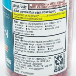 Viên giảm đau hạ sốt Kirkland Signature Ibuprofen 200mg 500 Tablets 9 thuoc giam dau kirkland signature ibuprofen 200mg 500 vien 231025 kd