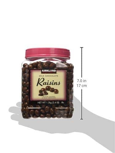 Kirkland Signature Milk Chocolate Raisins, 54 oz..