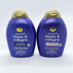 Set dầu gội và xả chống rụng tóc OGX Biotin Collagen 385ml x2 6 bo doi dau goi chong rung toc thick full biotin collagen 385ml x2 040825 ka