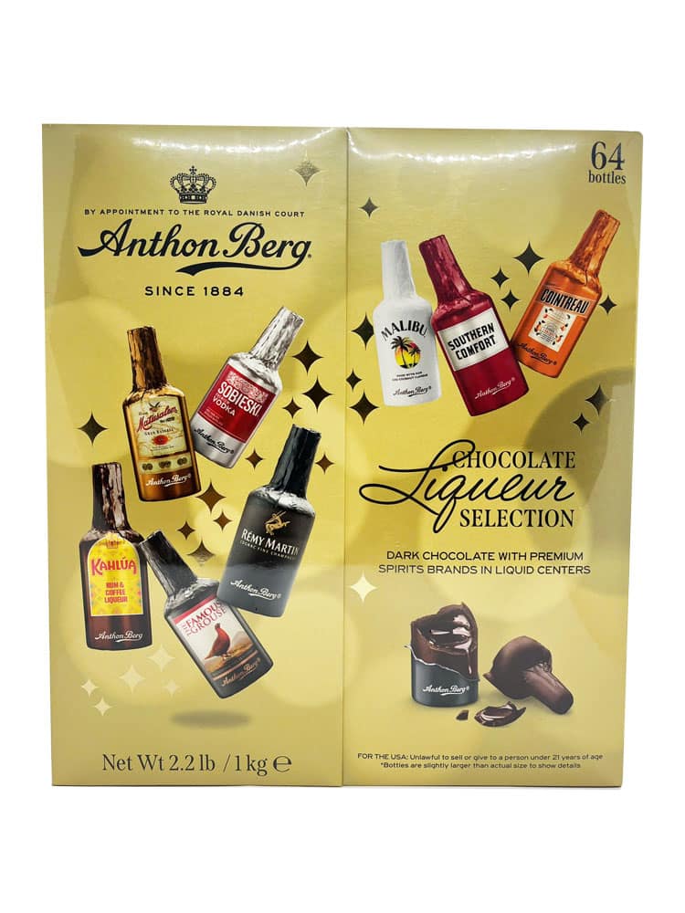 Socola Anthon Berg Dark Chocolate 64 chai Đan Mạch 2 Socola Anthon Berg Dark Chocolate 64 chai Đan Mạch - Ảnh 2