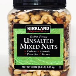 Hạt hỗn hợp không muối Kirkland Unsalted Mixed Nuts 1.13kg 5 hat hon hop khong muoi kirkland 113kg unsalted mixed nuts kc