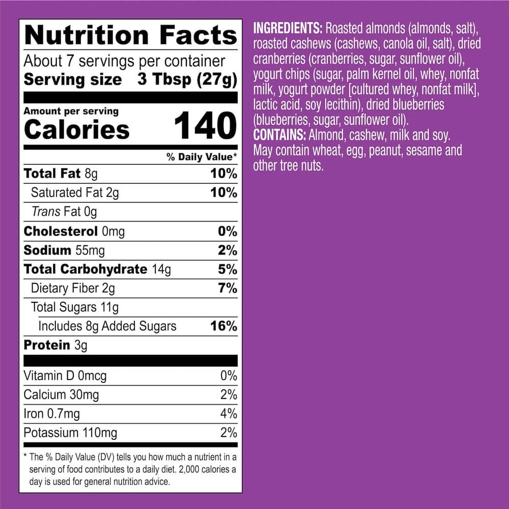Hạt hỗn hợp Wild Roots Coastal Berry Blend Premium Trail Mix 737g - Ảnh 4