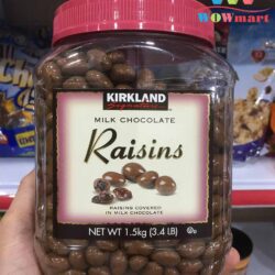 Chocolate nho Kirkland Signature Milk Chocolate Raisins 1.5kg 5 kirkland-signature-milk-chocolate-raisins-15kg-1