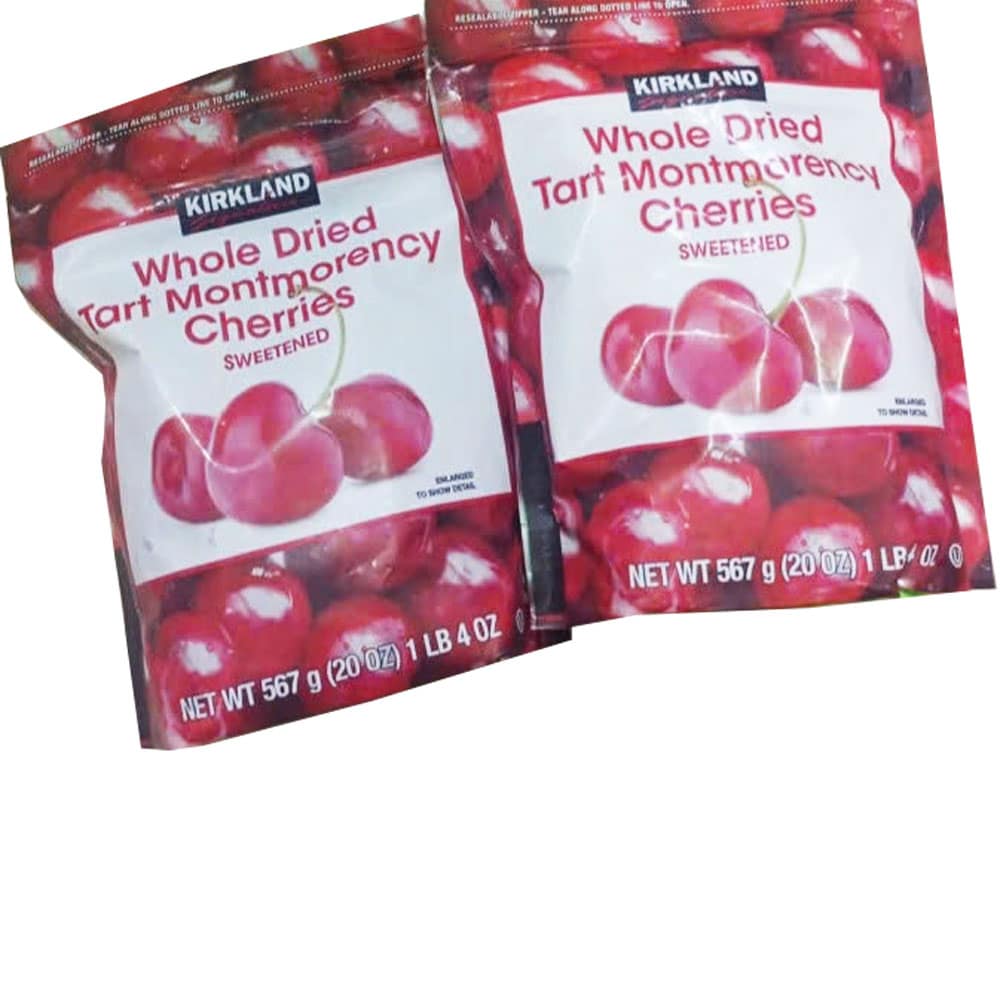 Cherry sấy khô Kirkland Signature Whole Dried Tart Montmorency Cherries 567g 2 Cherry sấy khô Kirkland Signature Whole Dried Tart Montmorency Cherries 567g - Ảnh 2