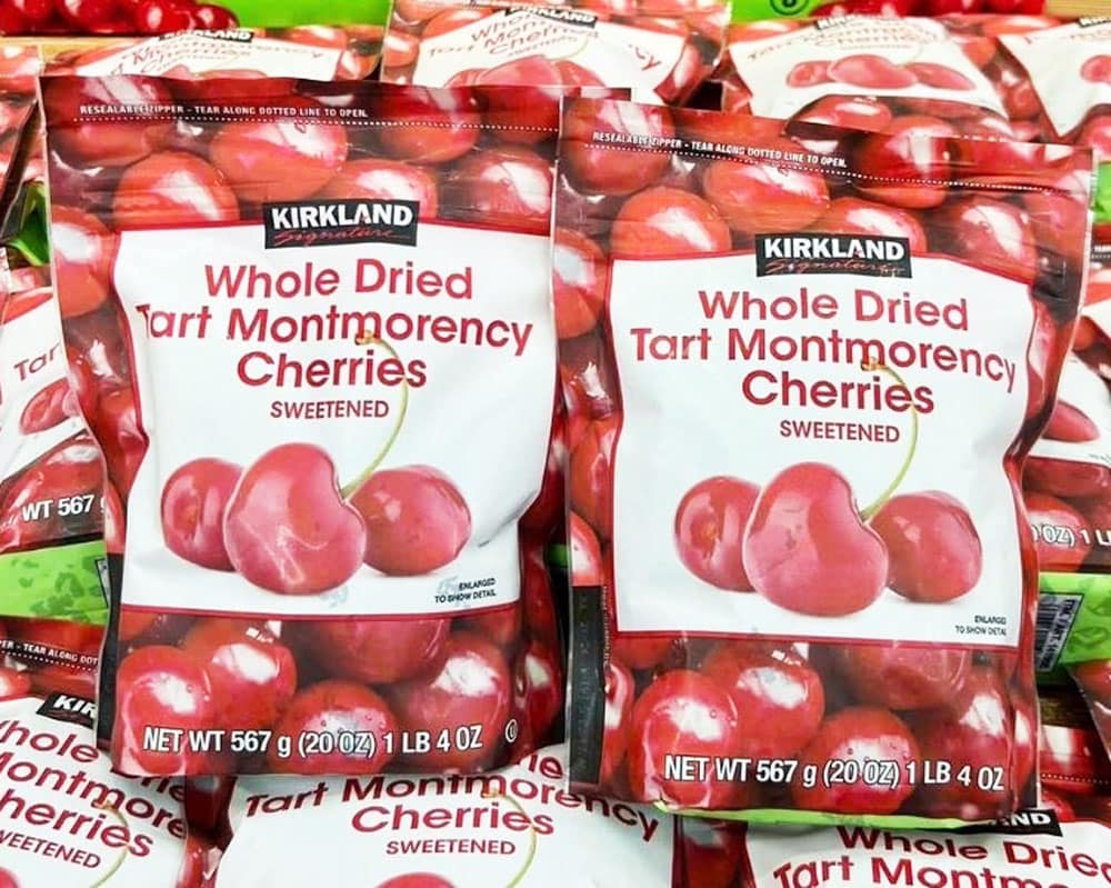 Cherry sấy khô Kirkland Signature Whole Dried Tart Montmorency Cherries 567g 3 Cherry sấy khô Kirkland Signature Whole Dried Tart Montmorency Cherries 567g - Ảnh 3