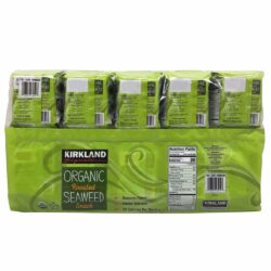 Rong biển Kirkland Signature Organic Roasted Seaweed Snack 17g 6 Rong biển Kirkland Signature Organic Roasted Seaweed Snack 17g