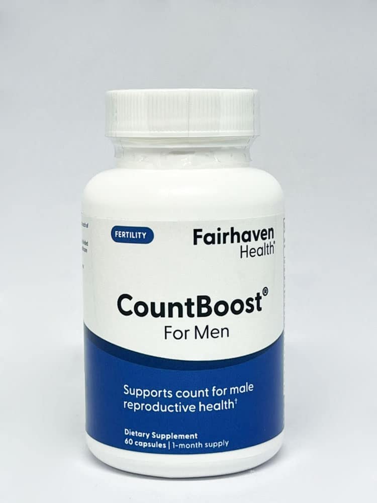 Viên uống tăng số lượng tinh trùng Fairhaven Health CountBoost For Men 60 viên - Ảnh 2