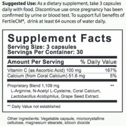 Tăng dịch chất nhầy tử cung Fairhaven Health Fertile CM 90 viên 8 Viên uống tăng dịch chất nhầy tử cung Fairhaven Health Fertile CM 90 viên