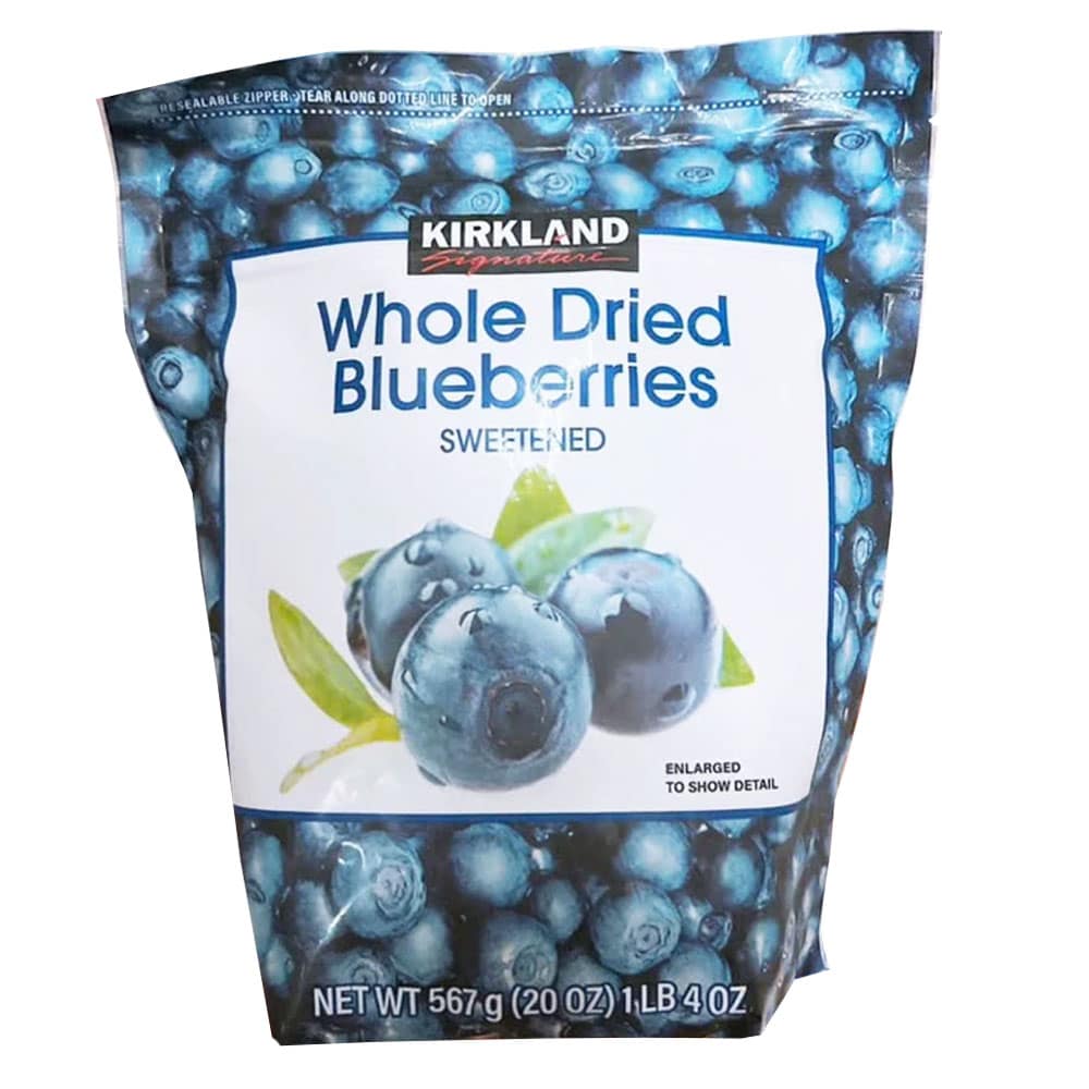 Việt Quất sấy khô Kirkland Signature Whole Dried Blueberries 567g 3 Việt Quất sấy khô Kirkland Signature Whole Dried Blueberries 567g - Ảnh 3