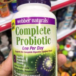 Men vi sinh Webber Naturals Complete Probiotic 75 viên 8 men vi sinh webber naturals complete probiotic 70v 2195