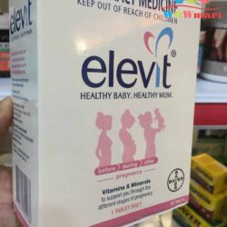 Vitamin cho bà bầu Elevit chính hãng Bayer Úc 100 viên 10 thuoc-bo-ba-bau-elevit-cua-uc-100-vien-1