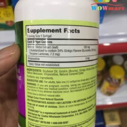 Viên uống bổ não trunature Ginkgo Biloba with Vinpocetine 300 viên 6 vien uong bo nao trunature ginkgo biloba with vinpocetine 300 vien 2