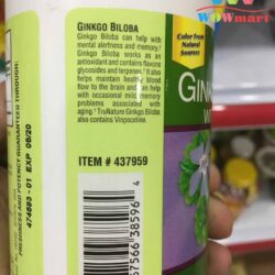 Viên uống bổ não trunature Ginkgo Biloba with Vinpocetine 300 viên 7 vien uong bo nao trunature ginkgo biloba with vinpocetine 300 vien 3