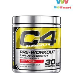 Sữa tăng cơ Cellucor C4 Pre-workout Fruit Punch, 2-gói 30 phần ăn