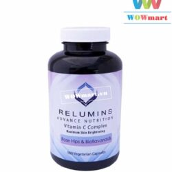 Viên uống tái tạo và chống oxy hóa da Relumins Advance Nutrition Vitamin C Complex 1000mg 180 viên