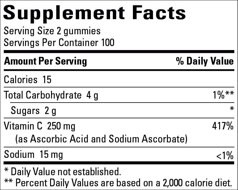 Nature Made Vitamin C 250 mg, 200 Gummies người lớn5