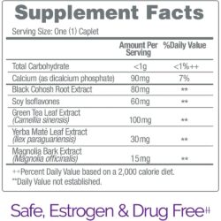 Cân bằng nội tiết tố cho phụ nữ tiền mãn kinh Estroven Menopause Relief Stress Relief & Energy Boost 28 Caplets 13 can bang noi tiet to cho phu nu tien man kinh estroven maximum strength energy 60 vien krd