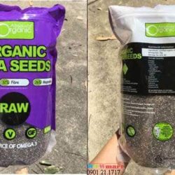 Hạt Chia Úc giàu Omega 3 Absolute Organic Chia Seeds Raw 1.5kg 6 hat chi raw uc tiet kiem 15kga