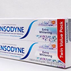 Lốc kem đánh răng dành cho răng nhạy cảm Sensodyne Extra Whitening 113g x2 10 loc kem danh rang danh cho rang nhay cam sensodyne extra whitening 113g x2 kna