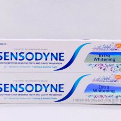 Lốc kem đánh răng dành cho răng nhạy cảm Sensodyne Extra Whitening 113g x2 7 loc kem danh rang danh cho rang nhay cam sensodyne extra whitening 113g x2 kne