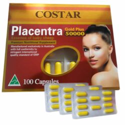 Nhau Thai Cừu Úc Costar Placentra Gold Plus 50000mg 100 viên