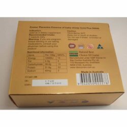 Nhau Thai Cừu Úc Costar Placentra Gold Plus 50000mg 100 viên