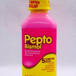 Siro hỗ trợ đường ruột Pepto Bismol 354ml 7 siro tri dau bao tu va tieu chay pepto bismol 473ml knd