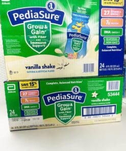 sua bo sung chat cho tre dang nuoc pediasure nutrition grow gain with fiber 220ml 24chai vani 051024 ka