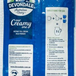 Sữa tươi dạng bột nguyên kem Úc Devondale 1kg 8 sua tuoi dang bot nguyen kem devondale knc