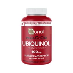 Bổ sung CoQ10 cho tim Ubiquinol Qunol Mega CoQ10 Ubiquinol 100mg 120 viên