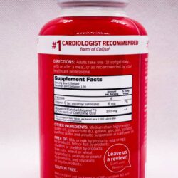 Bổ sung CoQ10 cho tim Ubiquinol Qunol Mega CoQ10 Ubiquinol 100mg 120 viên 10 thuoc bo tim qunol mega coq10 ubiquinol 100 mg 120 vien kd