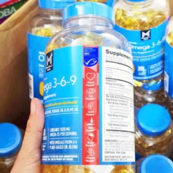 Viên uống bổ sung Omega 3-6-9 của Member's Mark 300 viên 8 thuoc simply right voi omega 3 6 9 325 vien 061025 kb