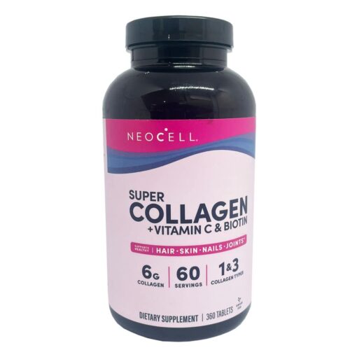 Viên uống Collagen NeoCell Super Collagen C Type 1&3 + Biotin 360 viên