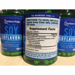 Bổ sung nội tiết tố nữ Puritan's Pride Soy Isoflavones 120 viên 5 Bổ sung nội tiết tố nữ Puritan’s Pride Soy Isoflavones 120 viên