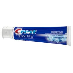 Kem đánh răng Crest 3D White 198g x5 + miếng dán trắng răng 5 Crest 3D Whitening Toothpaste 7oz tube