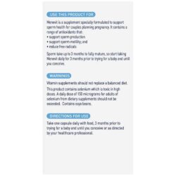 thuoc ho tro sinh san cho nam gioi menevit 90 vien knwa