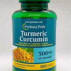Tinh chất nghệ Puritan’s Pride Turmeric Curcumin 500mg 180 viên 8 tinh dau nghe puritans pride turmeric curcumin 500mg 180 vien ka