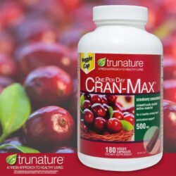 Viên uống hỗ trợ đường tiết niệu trunature CRAN-MAX Cranberry 500mg 180 viên
