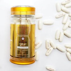 Viên uống trắng da Tatio Active Gold Glutathione 1850mg 60 viên 18 vien uong trang da tatio active gold glutathione 1850mg kng