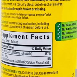 Bổ sung Axit Folic cho bà bầu Nature Made Folic Acid 400mcg 250 viên 11 bo sung axit folic cho ba bau nature made acid folic 400mcg 250 vien ke
