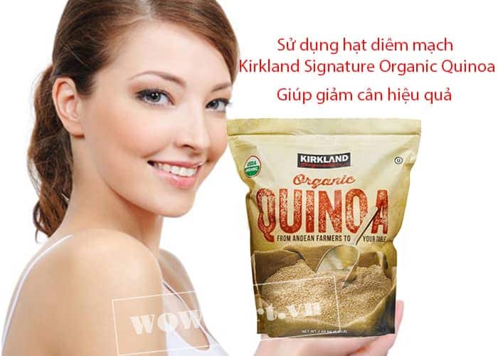 Công dụng của Kirkland Signature Organic Quinoa 2,04kg