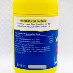 Kẹo dẻo bổ sung Omega 3 và Dầu cá Kids Smart Omega-3+Fish Oil 60 Gummies 7 keo deo bo sung omega 3 va dau ca kids smart omega 3fish oil 60 gummies kna
