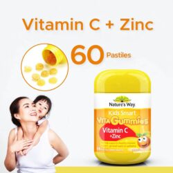 keo deo bo sung vitamin c va kem kids smart vitamin czinc 60 gummies knj