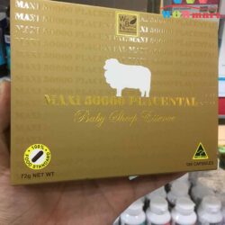 Nhau thai cừu Maxi 50000 Placental Baby Sheep Essence 100 viên 6 nhau-thai-cuu-maxi-50000-placental-baby-sheep-essence-100-vien-1
